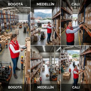 Toma Física de Inventario en Varias Sedes: Metodología Logística